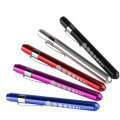 Wholesale Aluminum Alloy Penlight Pen Light Torch Pupil Gauge doctor nurse Medical Led Flashlight with Clip